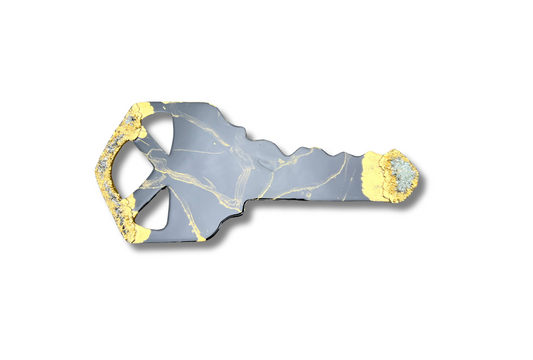 Black & Gold Standard 3 Hole Key Sign