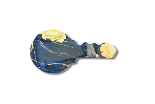 Navy Blue & Gold Marble | OG Key Sign