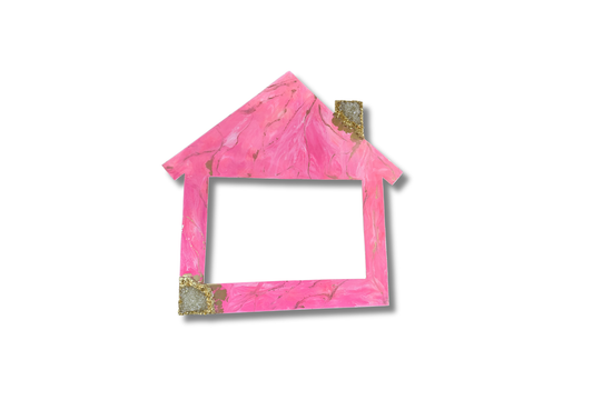Pink & Gold Barbie Themed House Sign