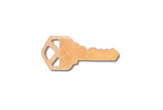 Gliter Rose Gold | Standard 3 Hole Key Sign
